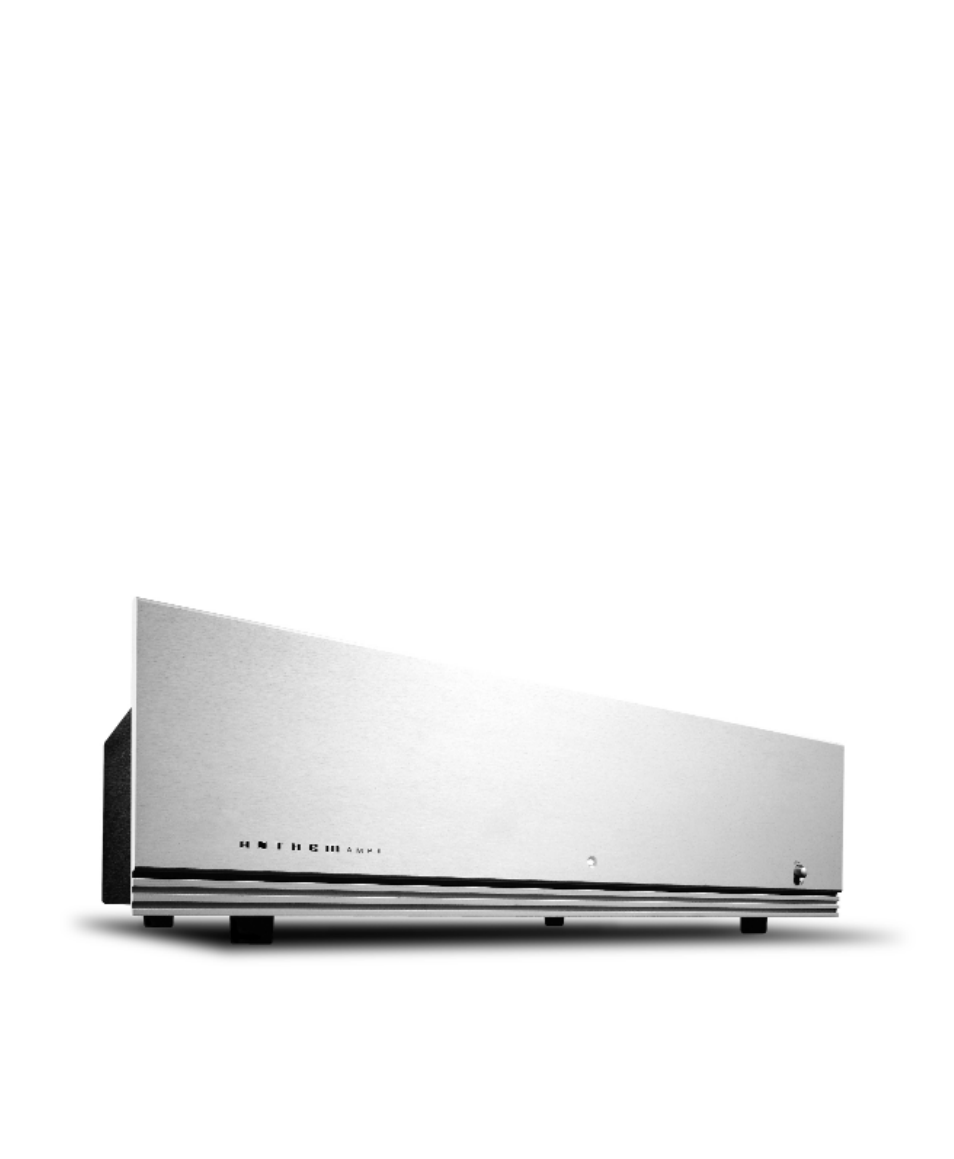 Anthem Audio Amp 1 User Manual | 13 pages
