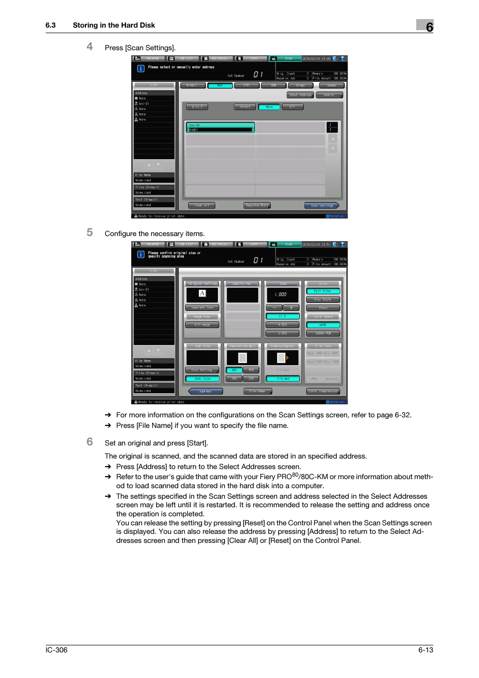 Konica Minolta bizhub PRESS C8000e User Manual | Page 69 / 101