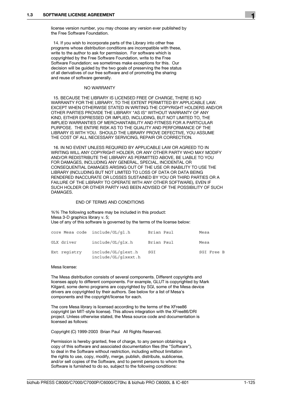 Konica Minolta bizhub PRESS C8000e User Manual | Page 126 / 138