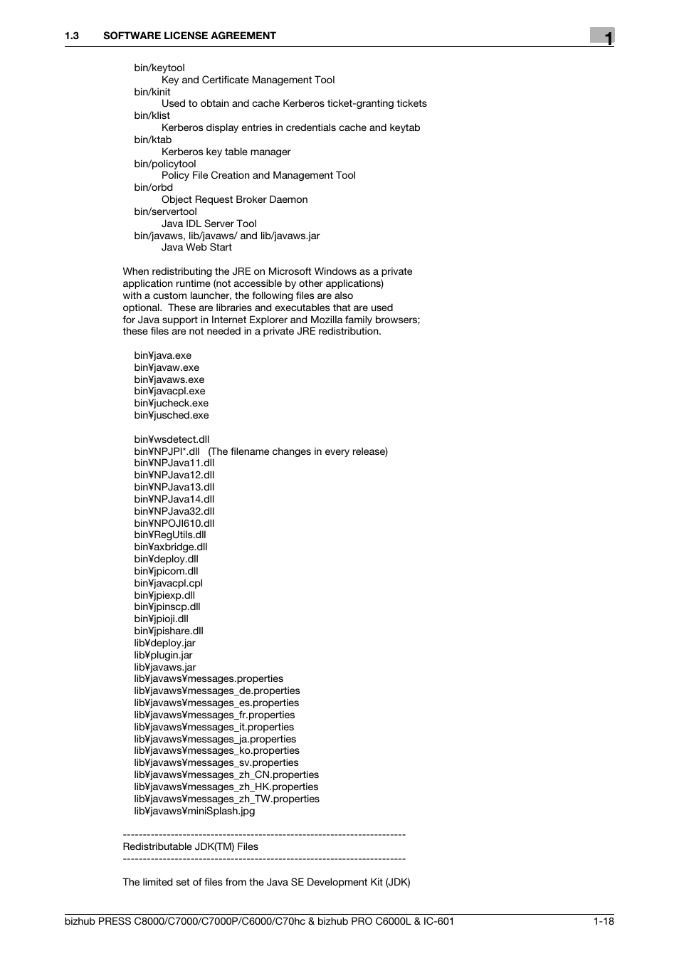 Konica Minolta bizhub PRESS C8000e User Manual | Page 19 / 138