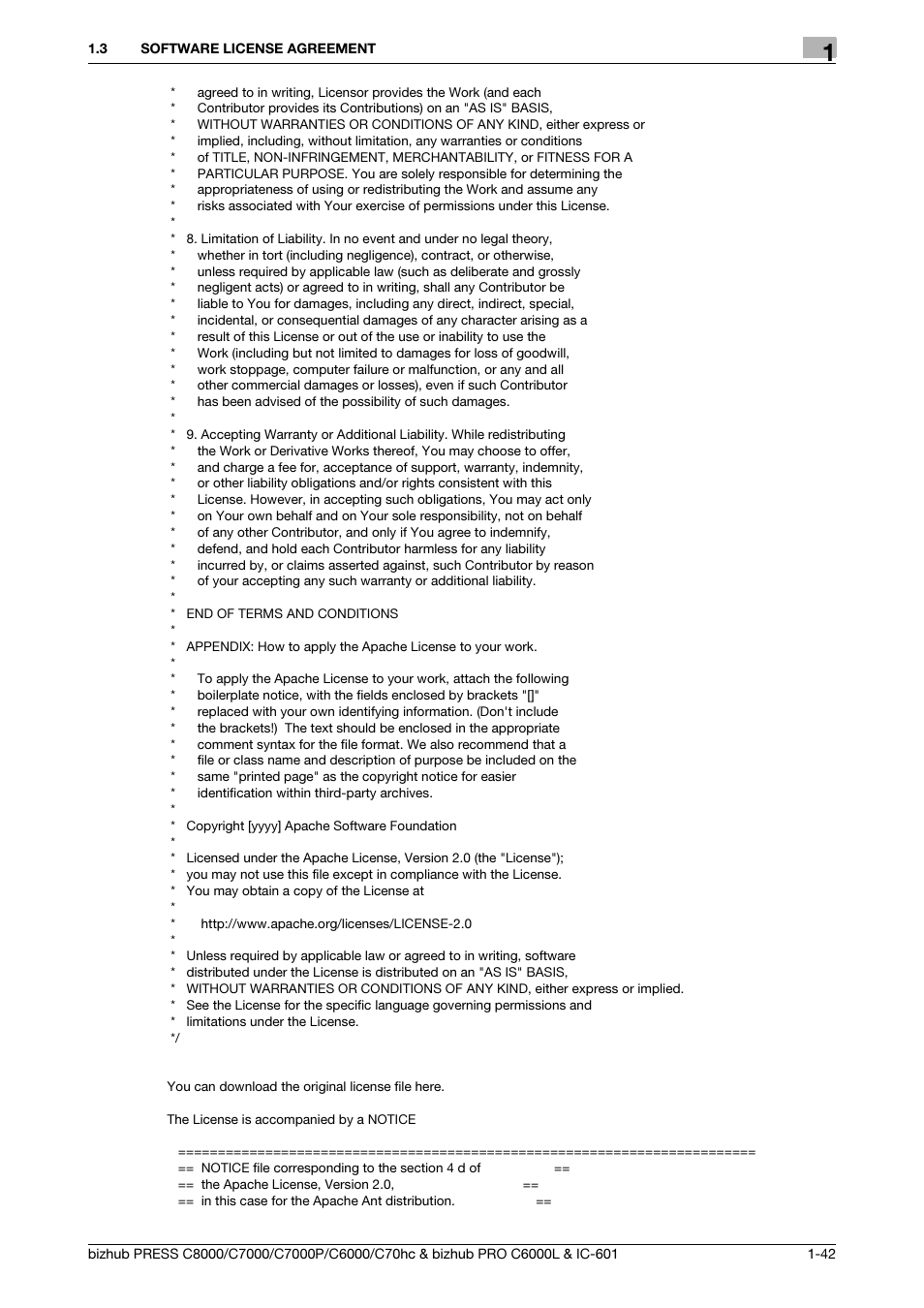 Konica Minolta bizhub PRESS C8000e User Manual | Page 43 / 138