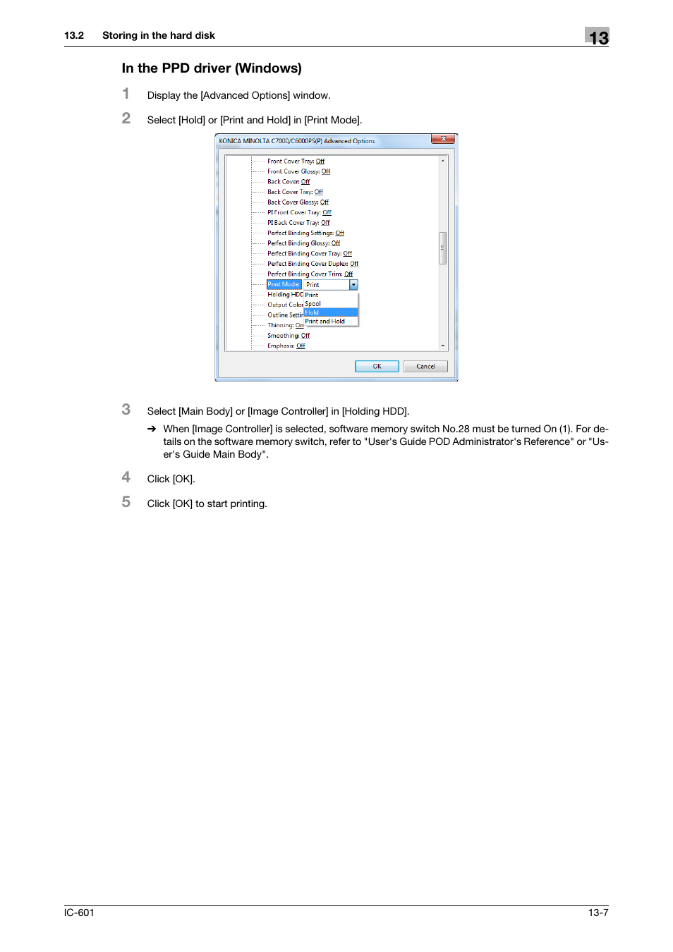 In the ppd driver (windows) | Konica Minolta bizhub PRESS C8000e User Manual | Page 178 / 255