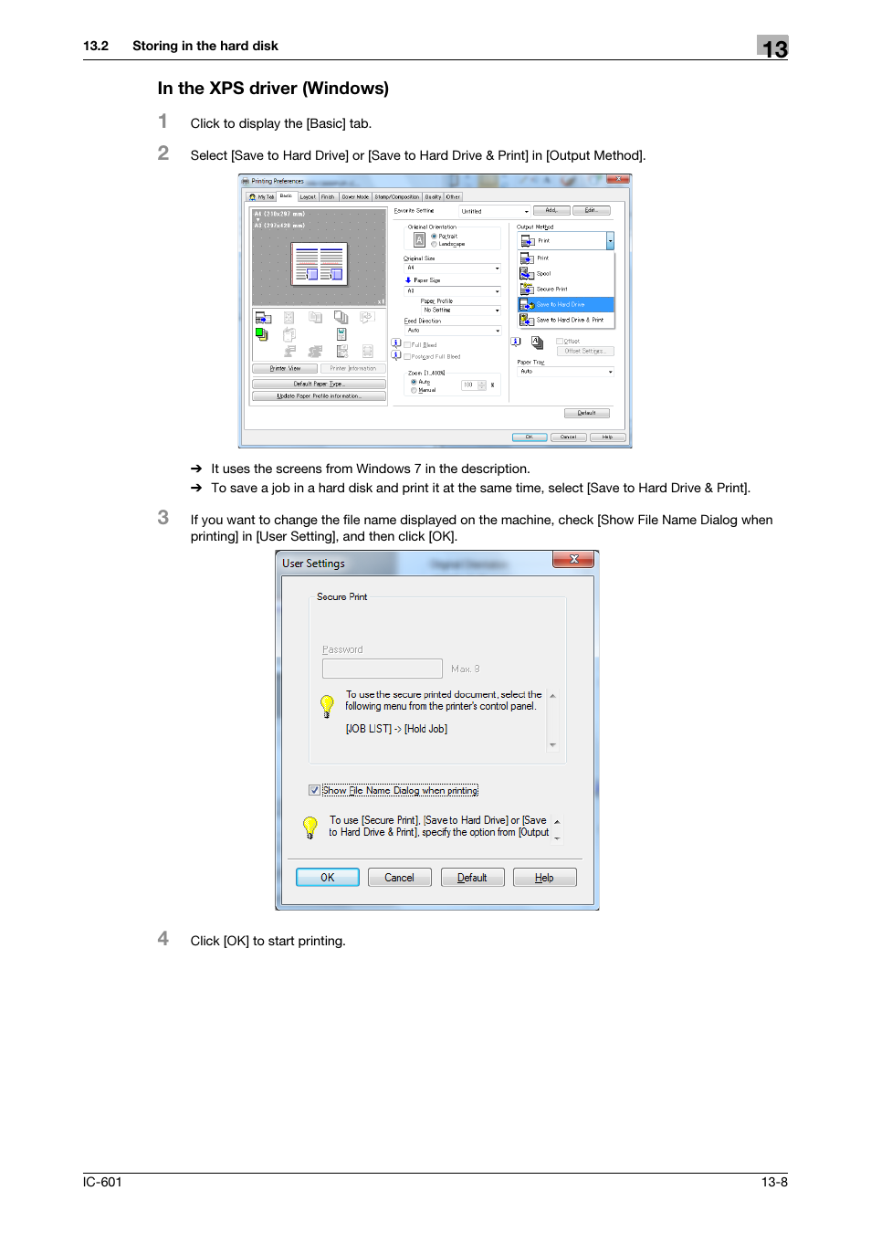 In the xps driver (windows) | Konica Minolta bizhub PRESS C8000e User Manual | Page 179 / 255