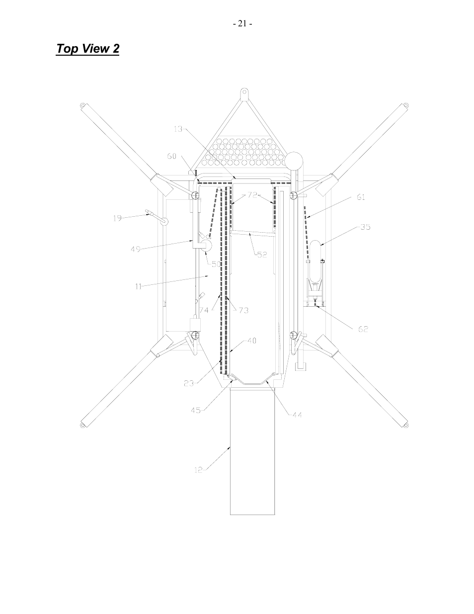 Top view 2 | Adaptive Engineering AXR User Manual | Page 22 / 28