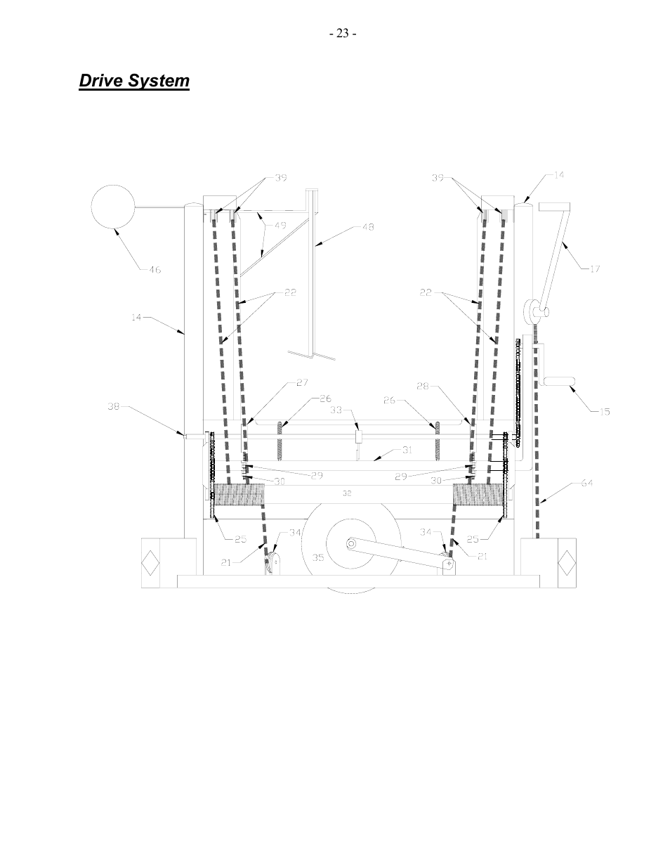 Drive system | Adaptive Engineering AXR User Manual | Page 24 / 28