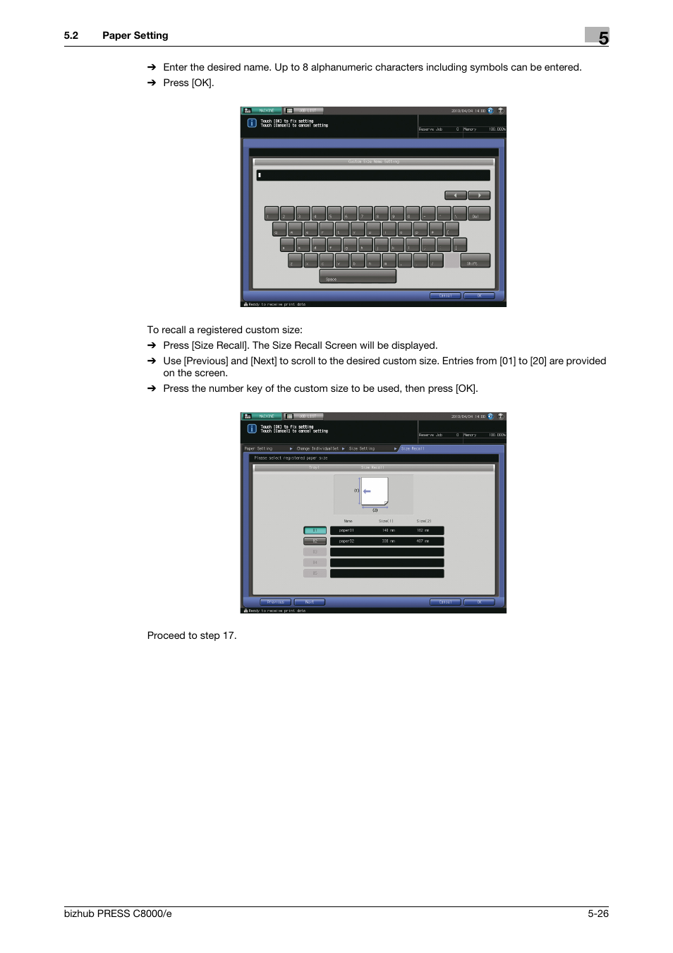 Konica Minolta bizhub PRESS C8000e User Manual | Page 166 / 706