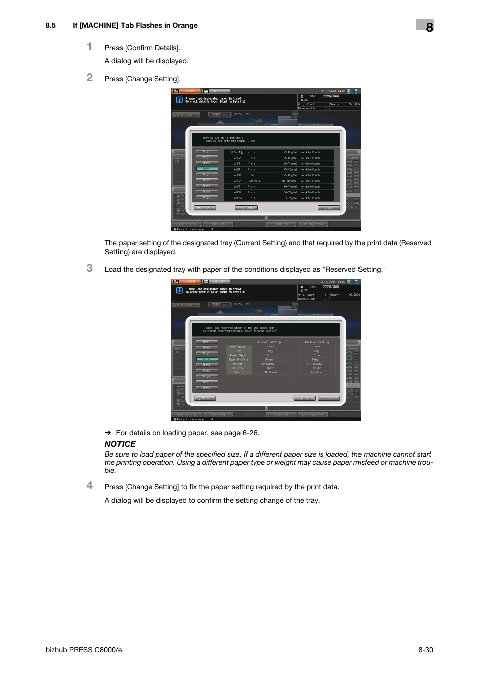 Konica Minolta bizhub PRESS C8000e User Manual | Page 308 / 706