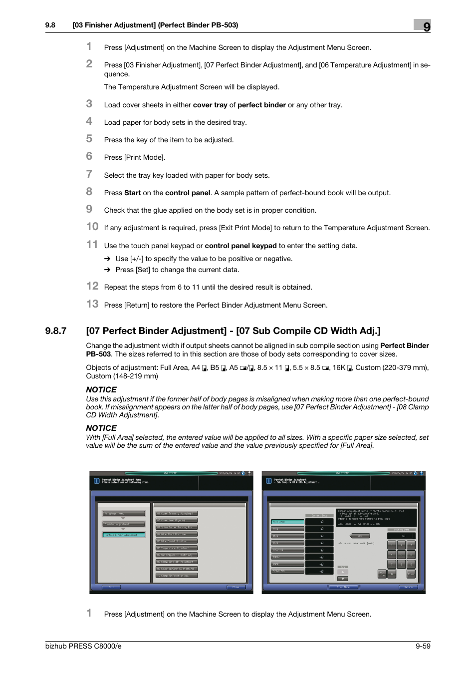 Konica Minolta bizhub PRESS C8000e User Manual | Page 377 / 706