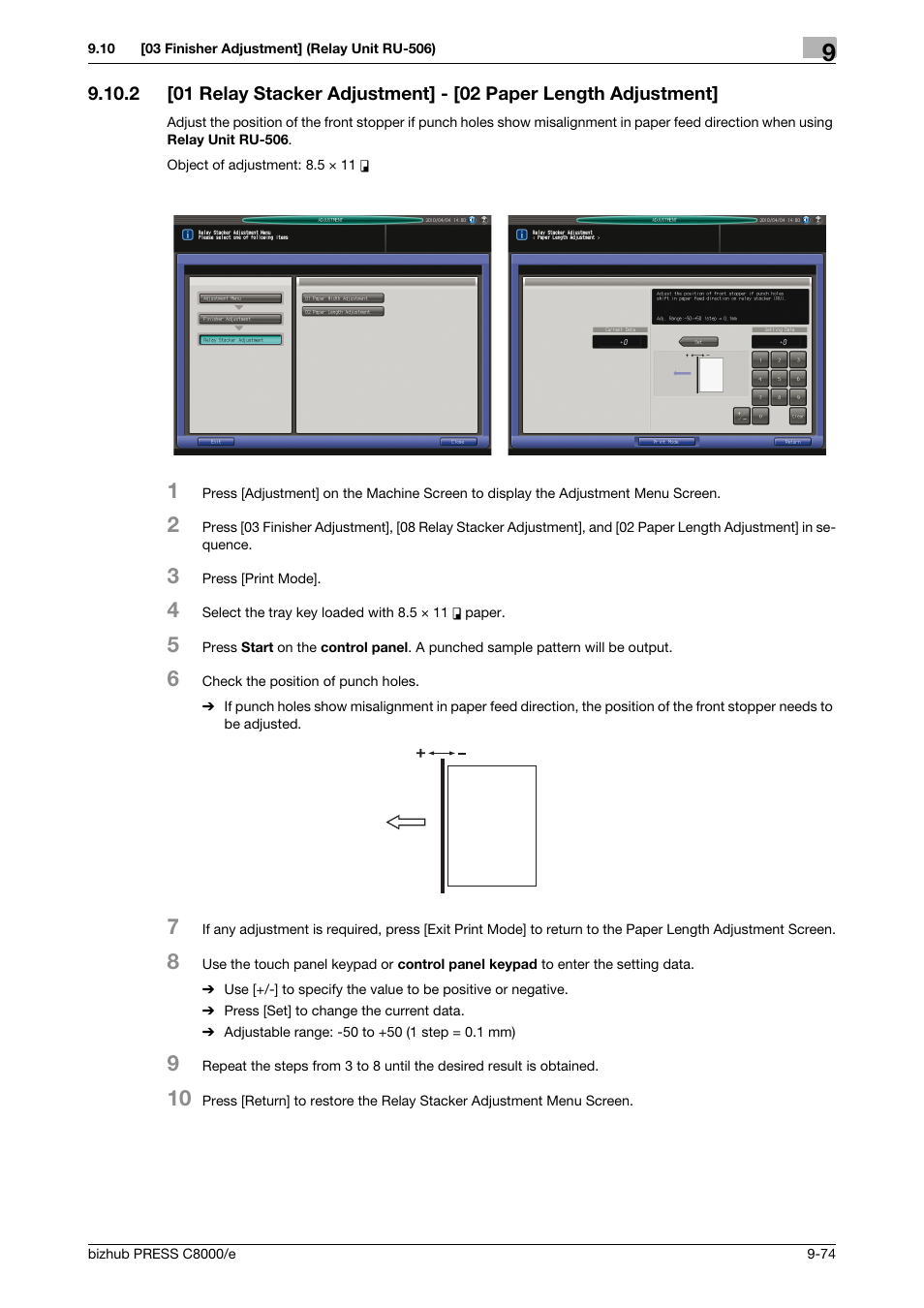 Konica Minolta bizhub PRESS C8000e User Manual | Page 392 / 706