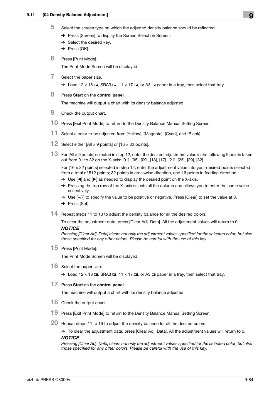 Konica Minolta bizhub PRESS C8000e User Manual | Page 402 / 706