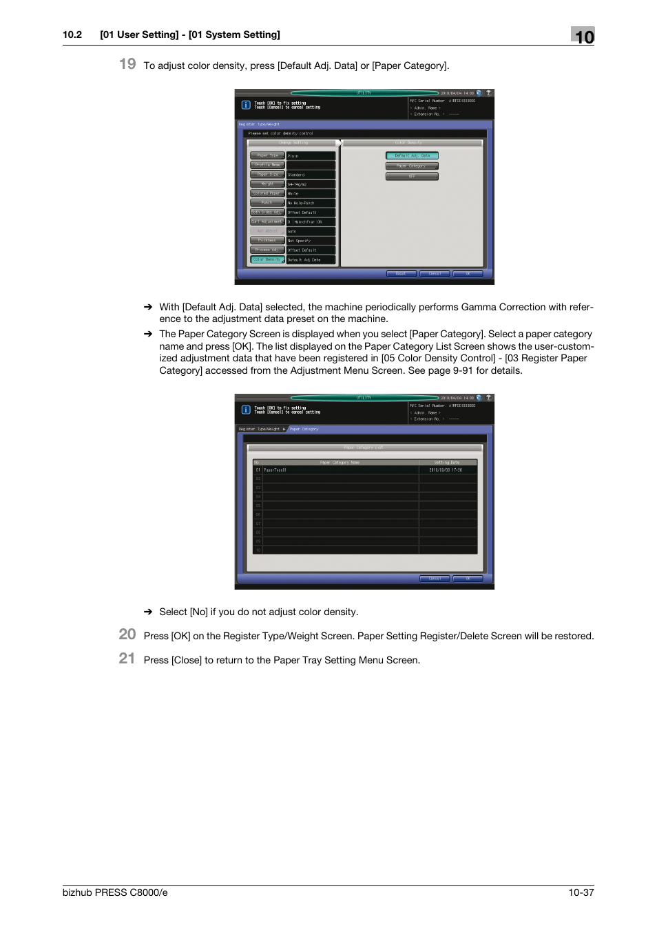 Konica Minolta bizhub PRESS C8000e User Manual | Page 451 / 706