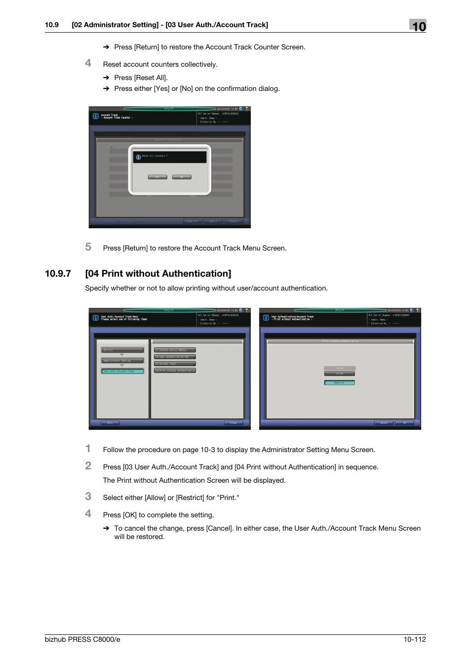 7 [04 print without authentication, 04 print without authentication] -112 | Konica Minolta bizhub PRESS C8000e User Manual | Page 526 / 706