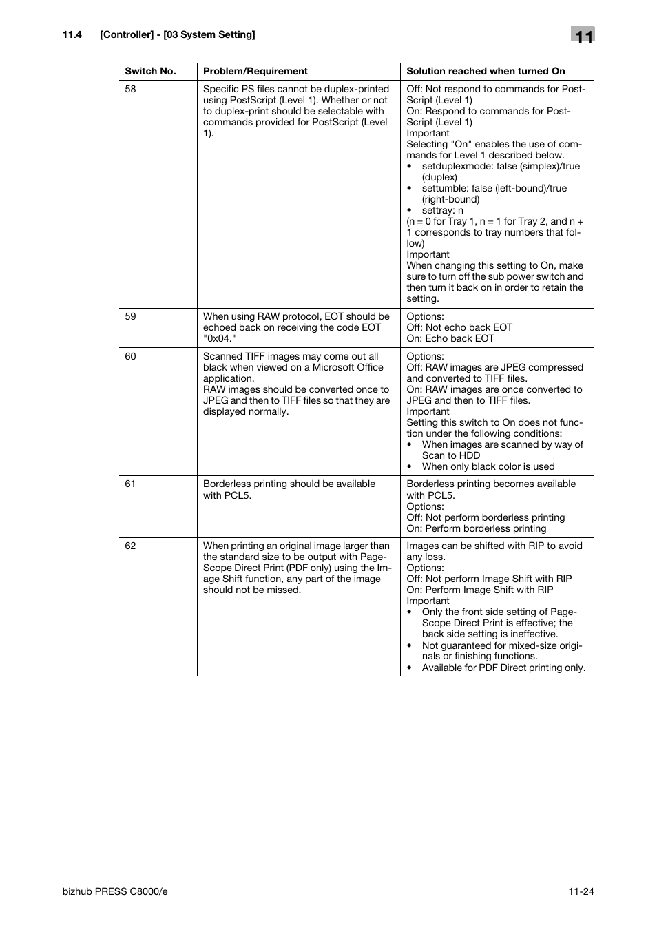 Konica Minolta bizhub PRESS C8000e User Manual | Page 570 / 706