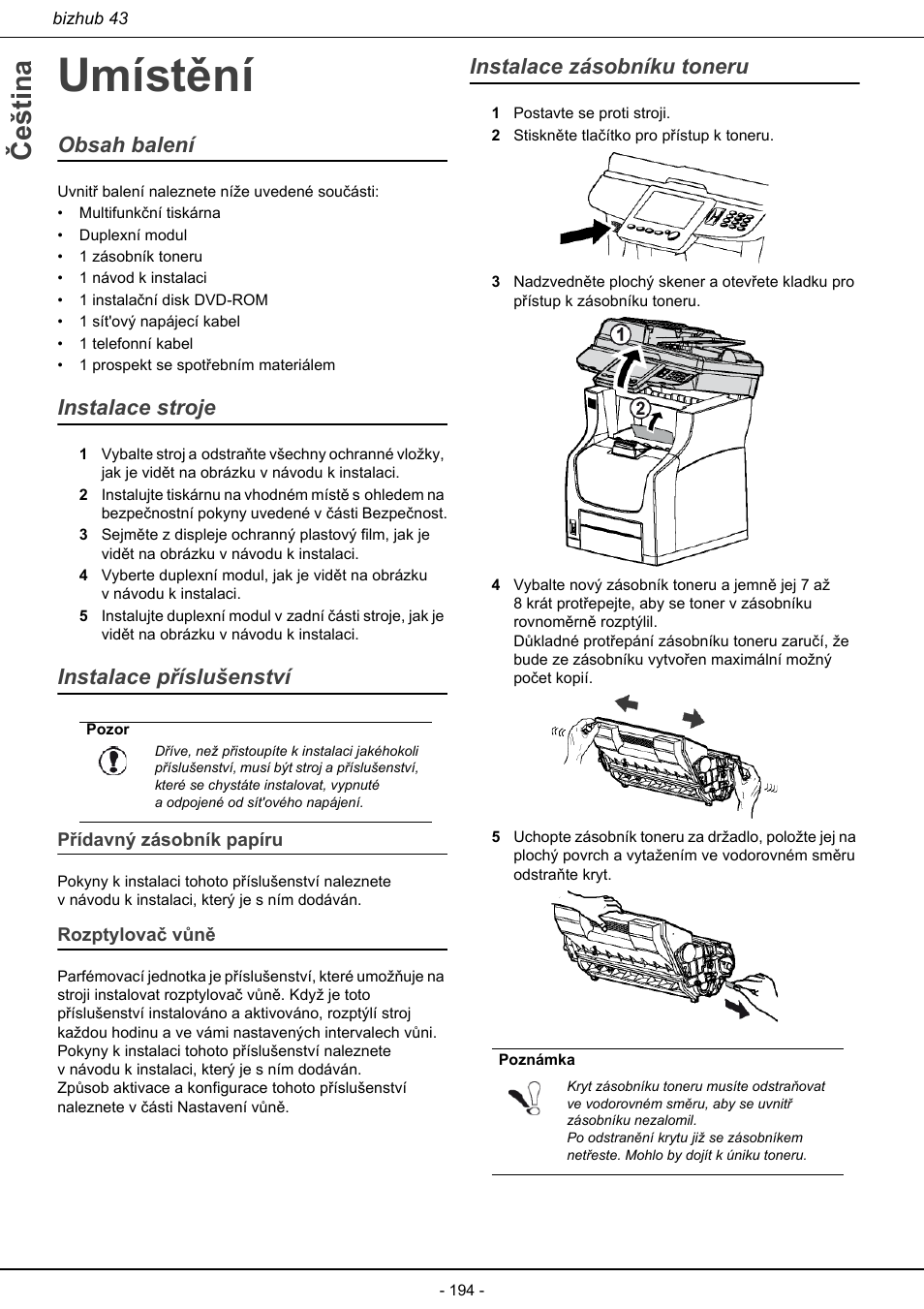 Konica Minolta bizhub 43 User Manual | Page 196 / 258