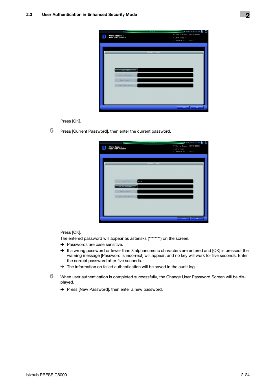 Konica Minolta bizhub PRESS C8000e User Manual | Page 31 / 48