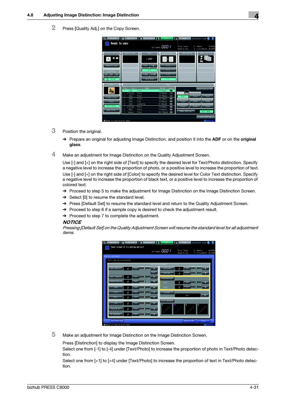 Konica Minolta bizhub PRESS C8000e User Manual | Page 126 / 418