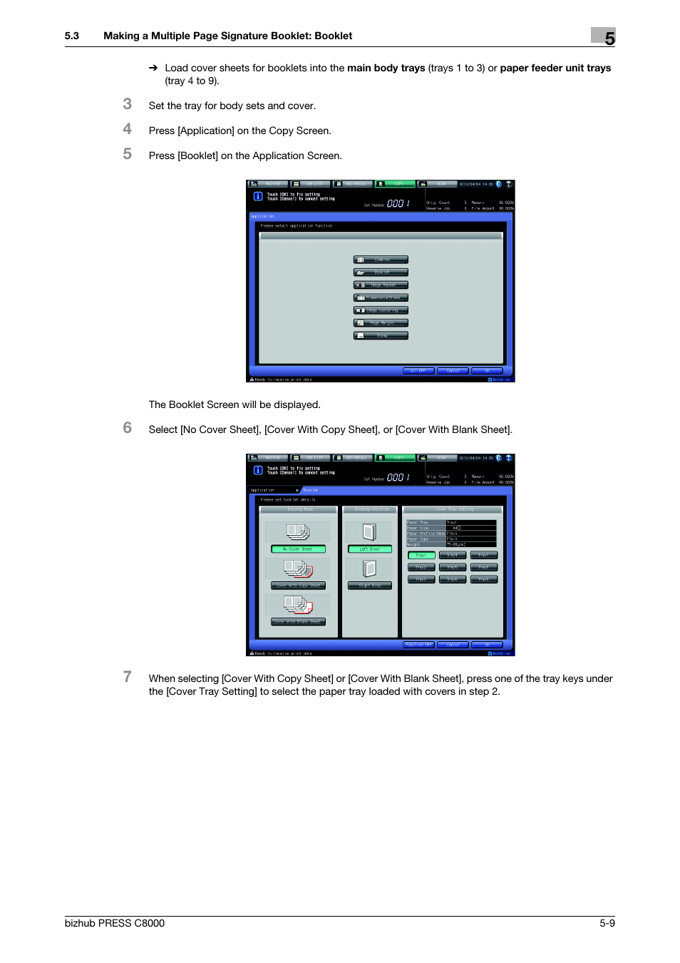 Konica Minolta bizhub PRESS C8000e User Manual | Page 143 / 418