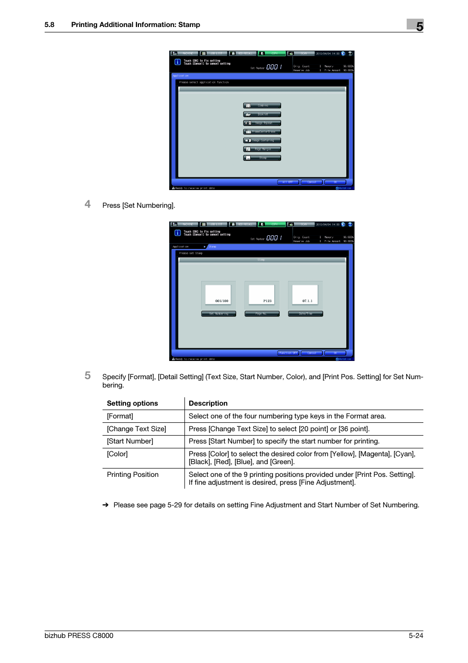 Konica Minolta bizhub PRESS C8000e User Manual | Page 158 / 418