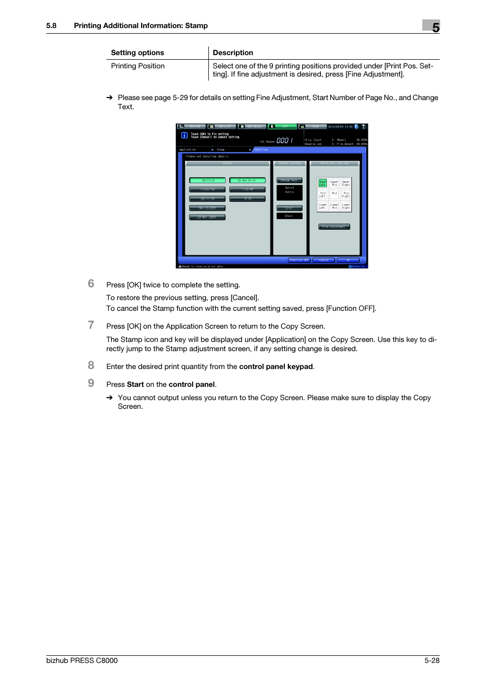 Konica Minolta bizhub PRESS C8000e User Manual | Page 162 / 418