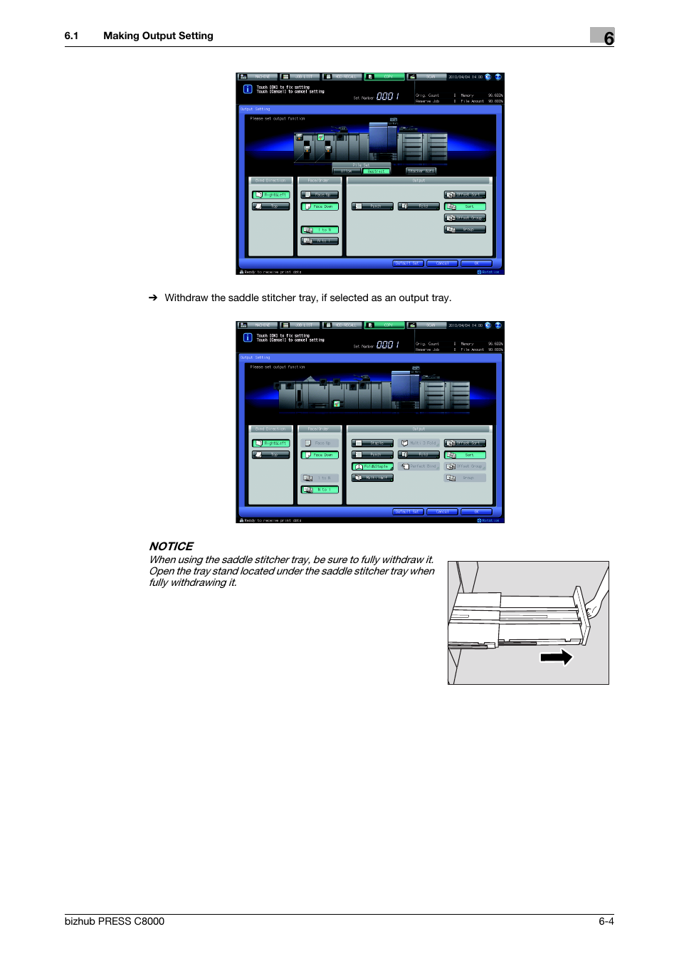 Konica Minolta bizhub PRESS C8000e User Manual | Page 168 / 418