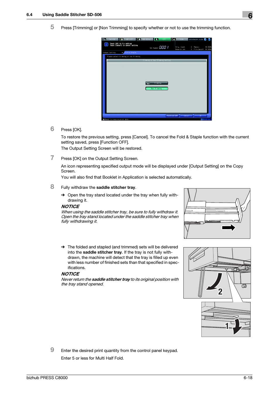 Konica Minolta bizhub PRESS C8000e User Manual | Page 182 / 418