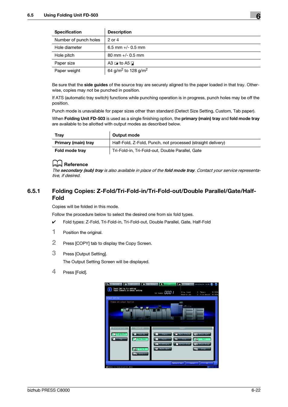 Konica Minolta bizhub PRESS C8000e User Manual | Page 186 / 418