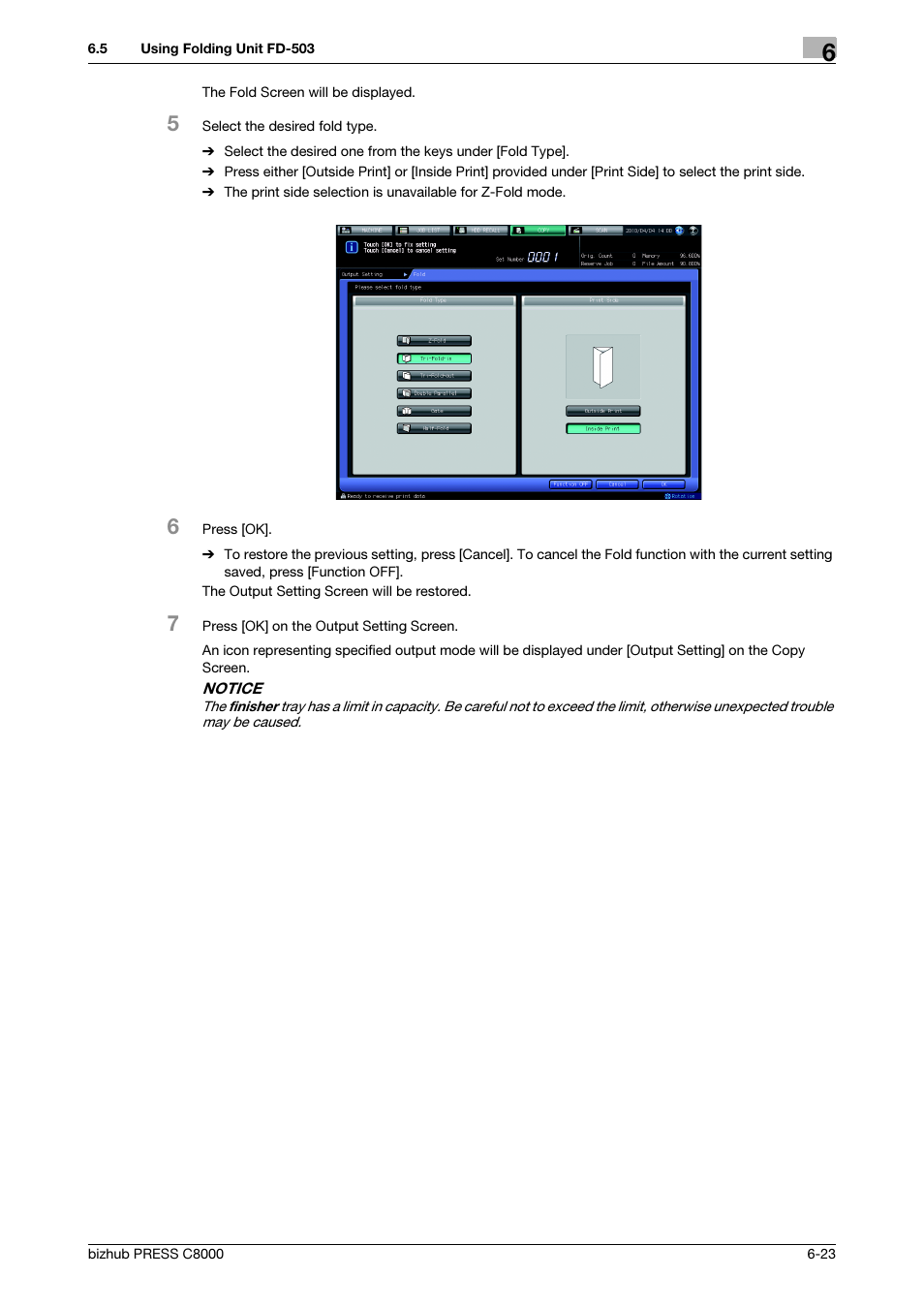 Konica Minolta bizhub PRESS C8000e User Manual | Page 187 / 418