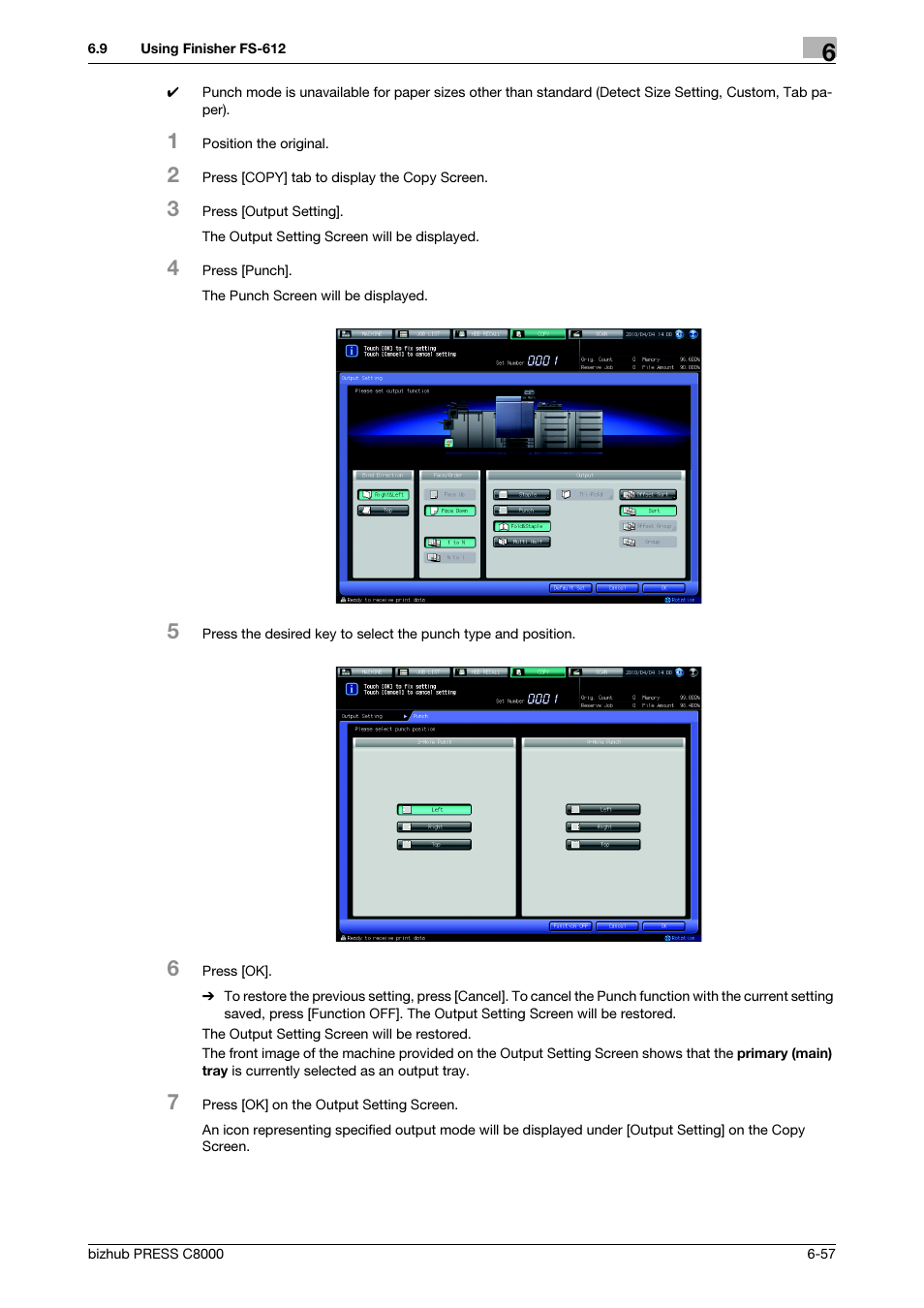 Konica Minolta bizhub PRESS C8000e User Manual | Page 221 / 418