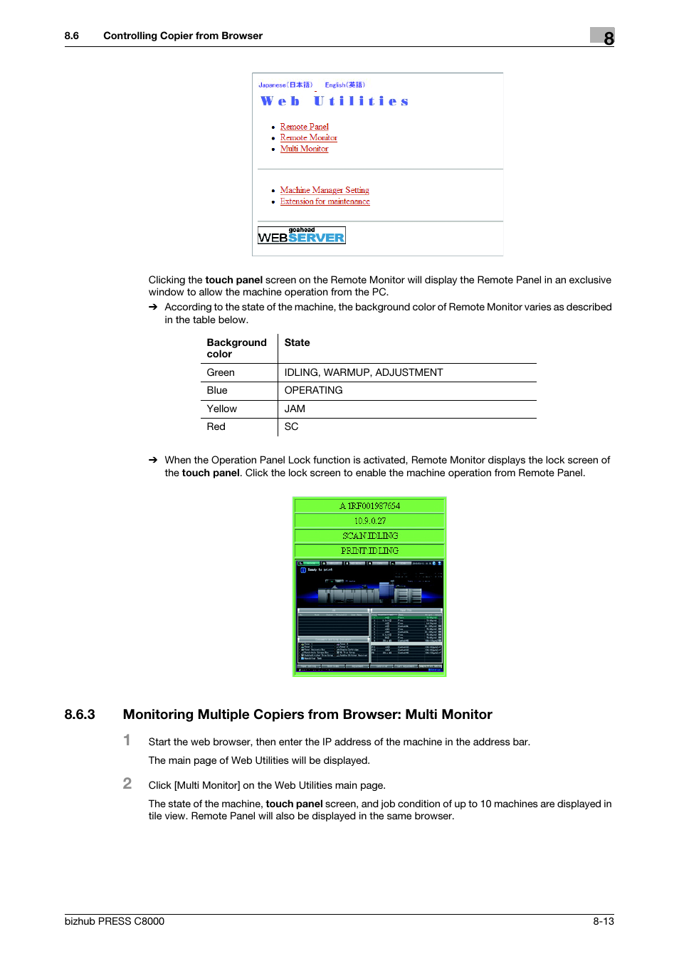 Konica Minolta bizhub PRESS C8000e User Manual | Page 294 / 418