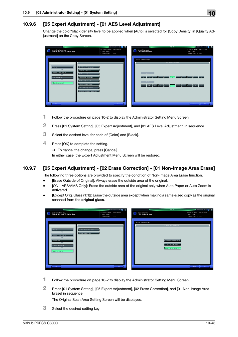 Konica Minolta bizhub PRESS C8000e User Manual | Page 356 / 418