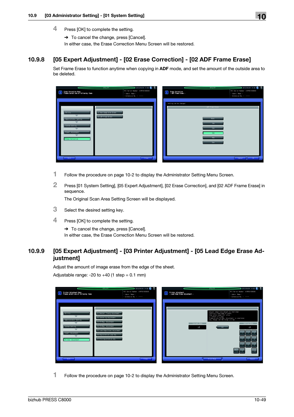 Konica Minolta bizhub PRESS C8000e User Manual | Page 357 / 418