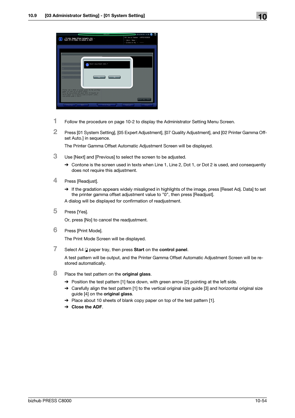 Konica Minolta bizhub PRESS C8000e User Manual | Page 362 / 418