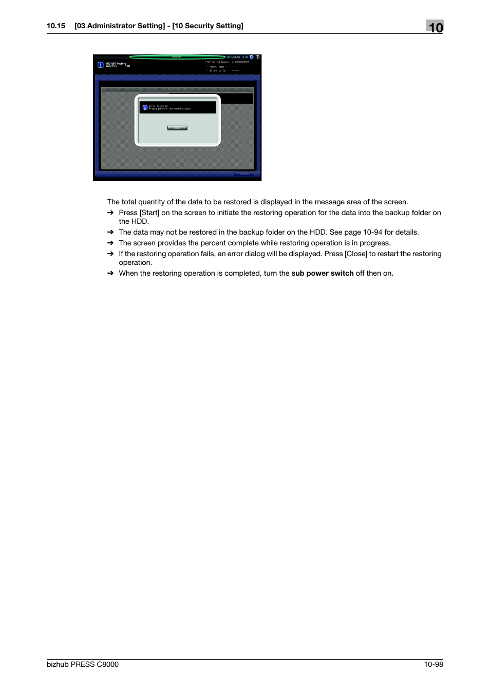 Konica Minolta bizhub PRESS C8000e User Manual | Page 406 / 418