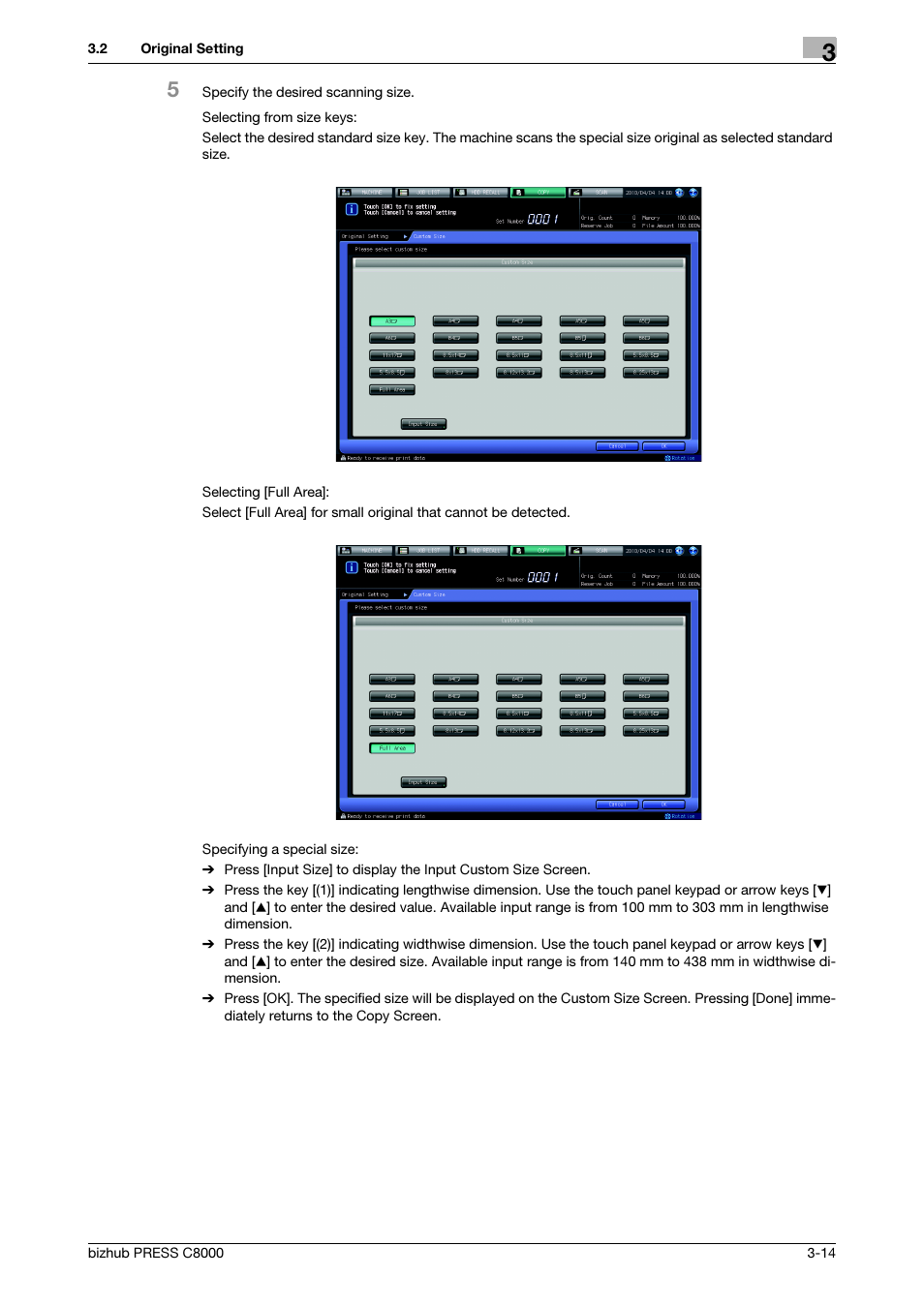 Konica Minolta bizhub PRESS C8000e User Manual | Page 52 / 418