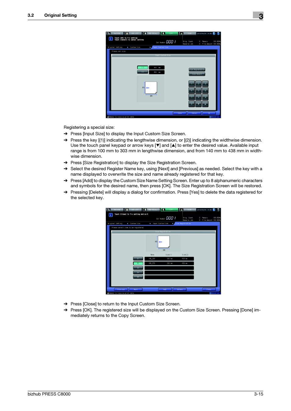 Konica Minolta bizhub PRESS C8000e User Manual | Page 53 / 418