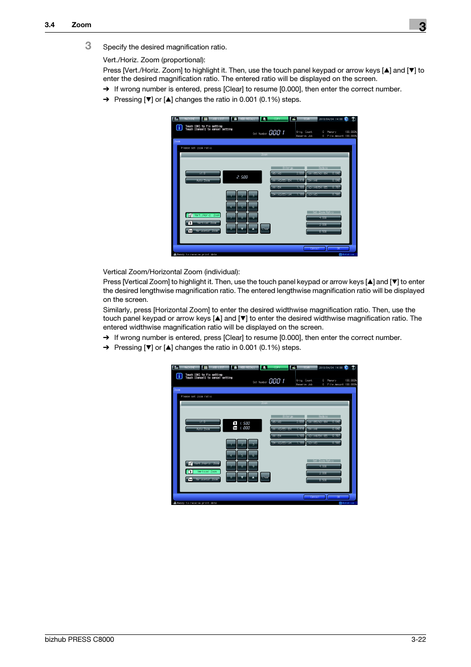 Konica Minolta bizhub PRESS C8000e User Manual | Page 60 / 418
