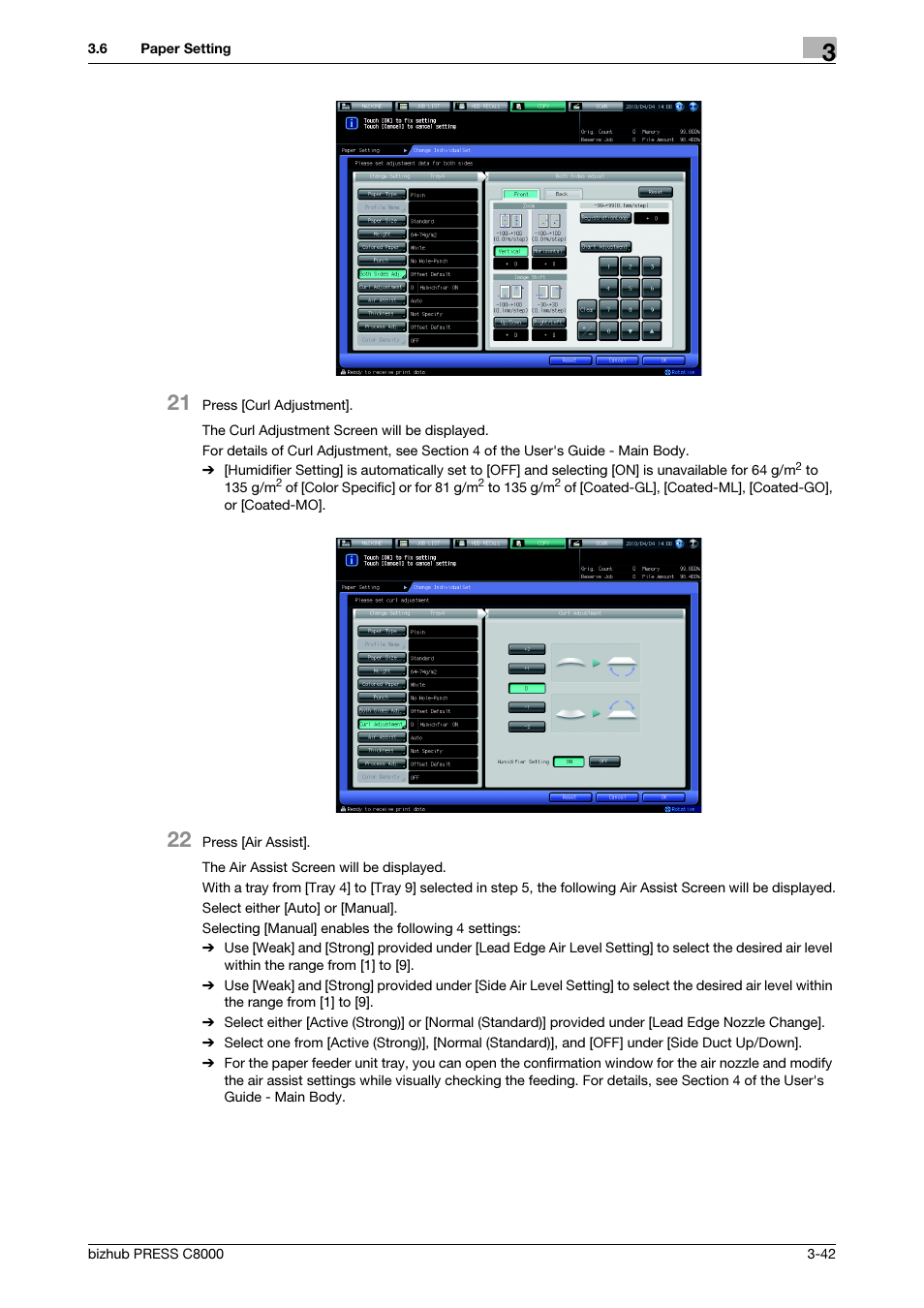 Konica Minolta bizhub PRESS C8000e User Manual | Page 80 / 418