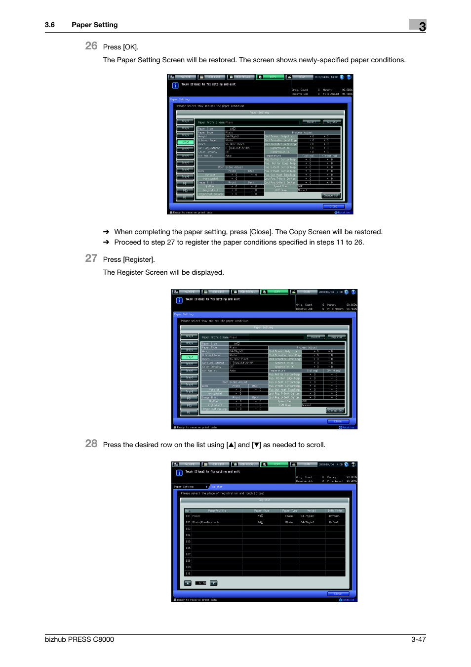 Konica Minolta bizhub PRESS C8000e User Manual | Page 85 / 418