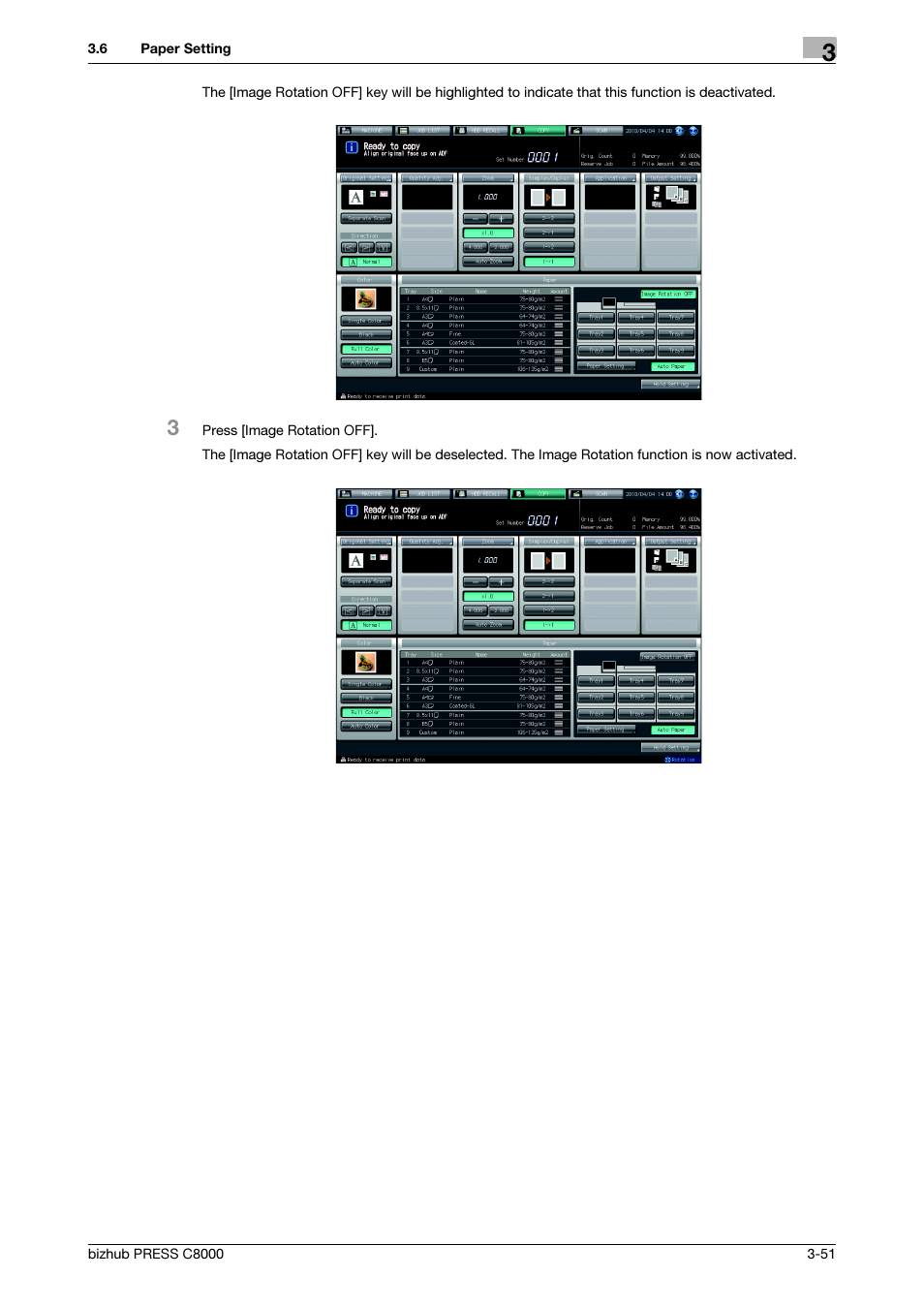 Konica Minolta bizhub PRESS C8000e User Manual | Page 89 / 418