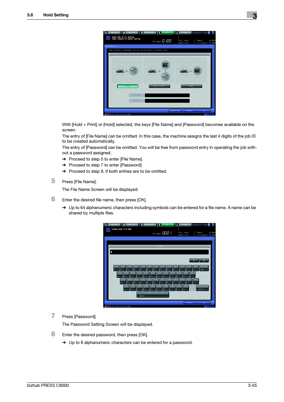 Konica Minolta bizhub PRESS C8000e User Manual | Page 93 / 418