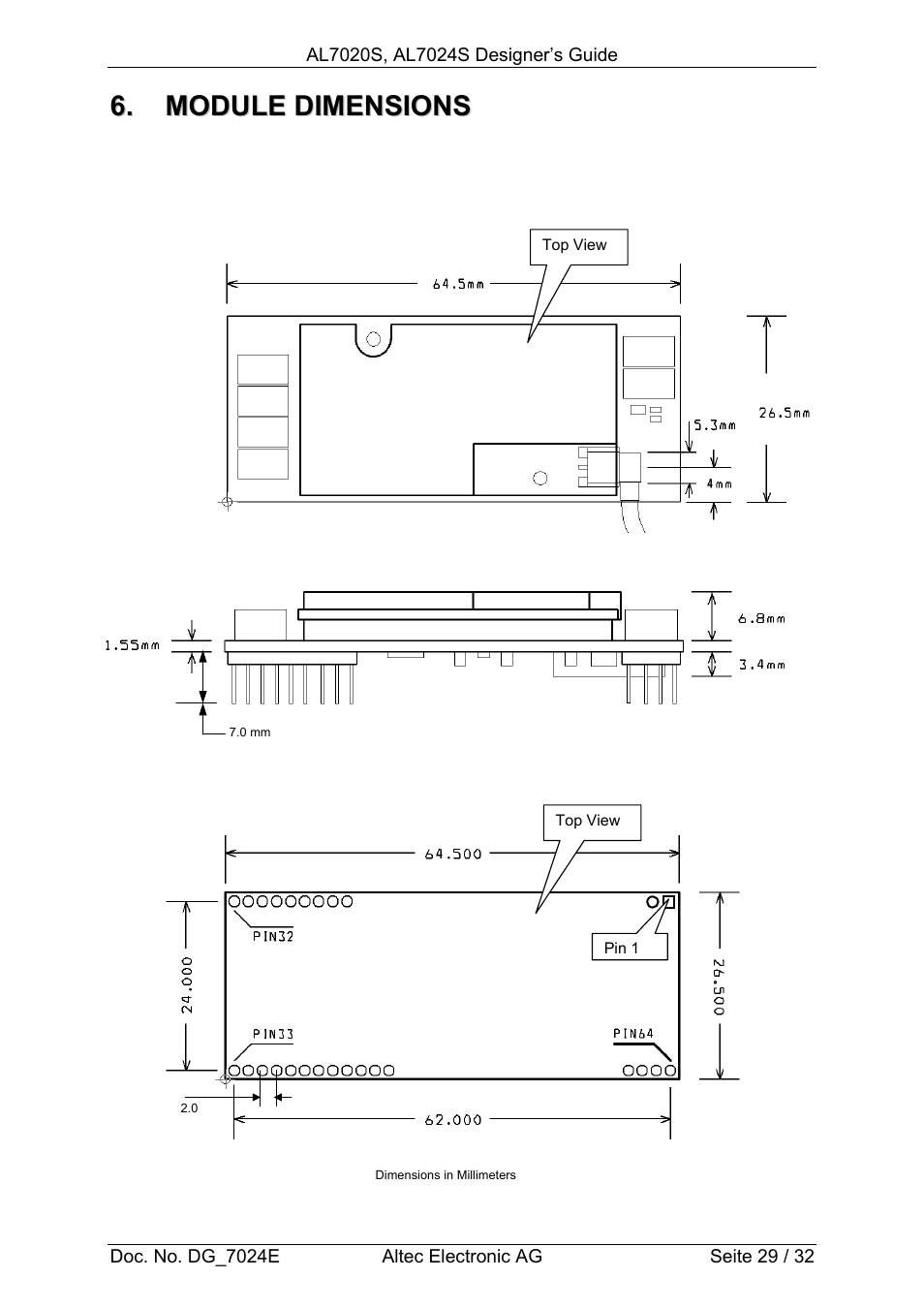 Altec GSM SOCKET AL7020S User Manual | Page 29 / 32