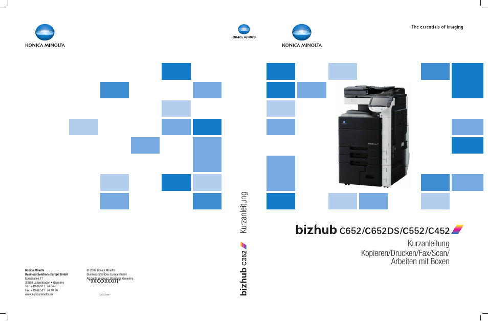 Konica Minolta BIZHUB C652DS User Manual | 338 pages