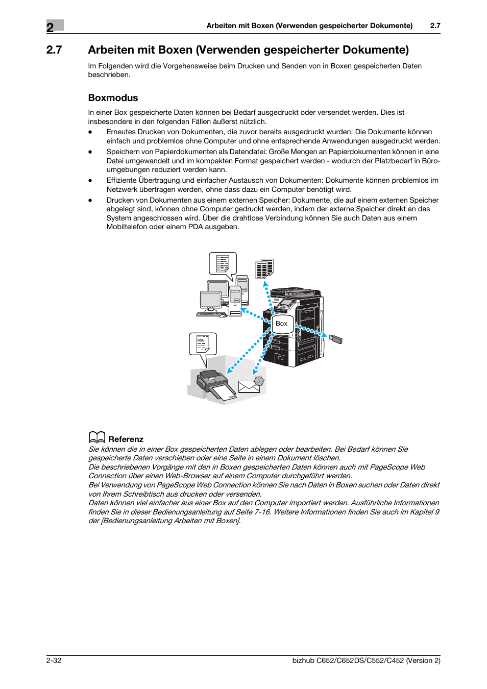 Boxmodus | Konica Minolta BIZHUB C652DS User Manual | Page 136 / 338