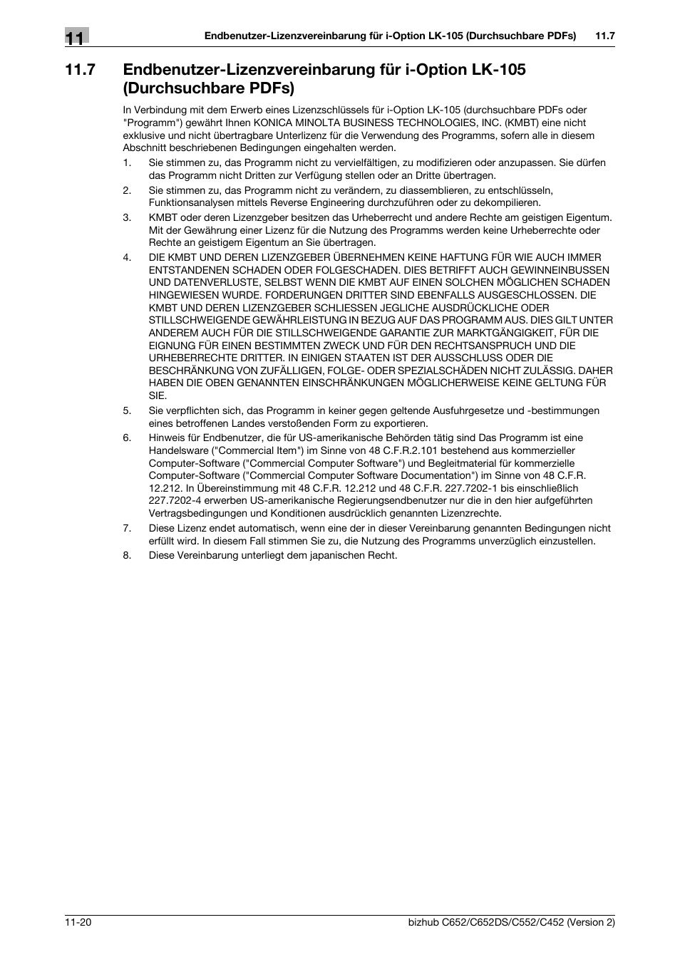 Konica Minolta BIZHUB C652DS User Manual | Page 334 / 338