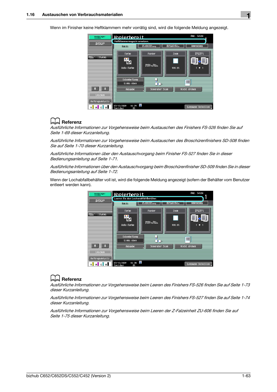 Konica Minolta BIZHUB C652DS User Manual | Page 87 / 338