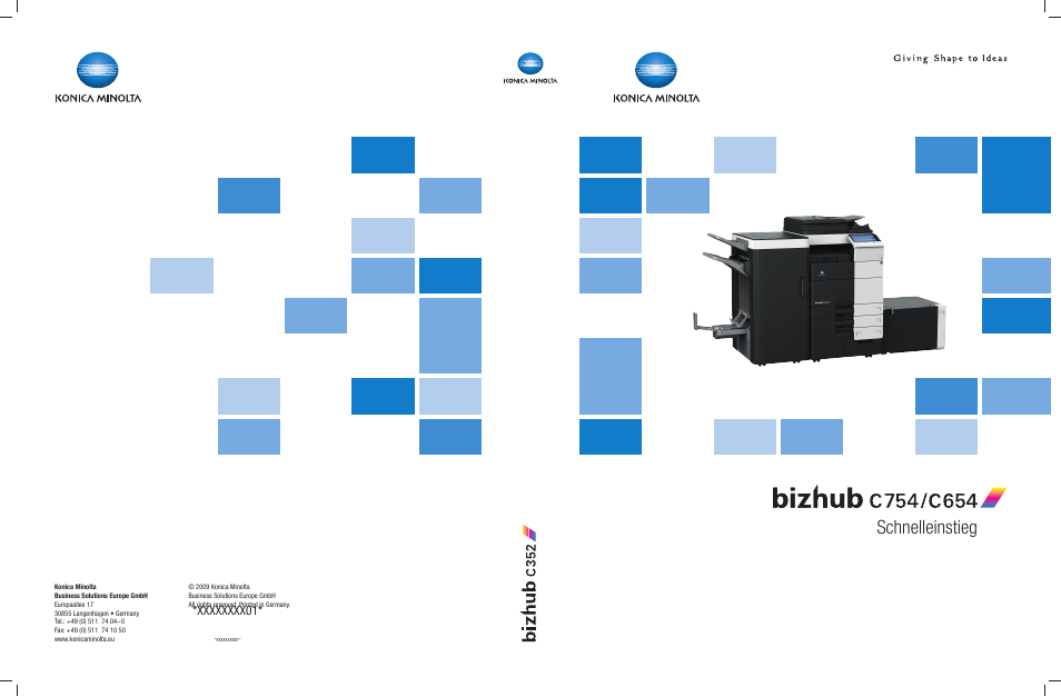 Konica Minolta bizhub C654 User Manual | 134 pages