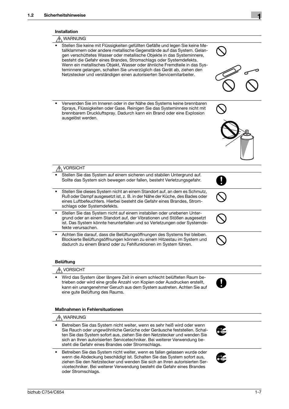 Konica Minolta bizhub C654 User Manual | Page 15 / 134