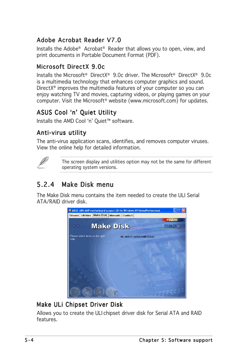 Asus A8R-MVP User Manual | Page 106 / 150