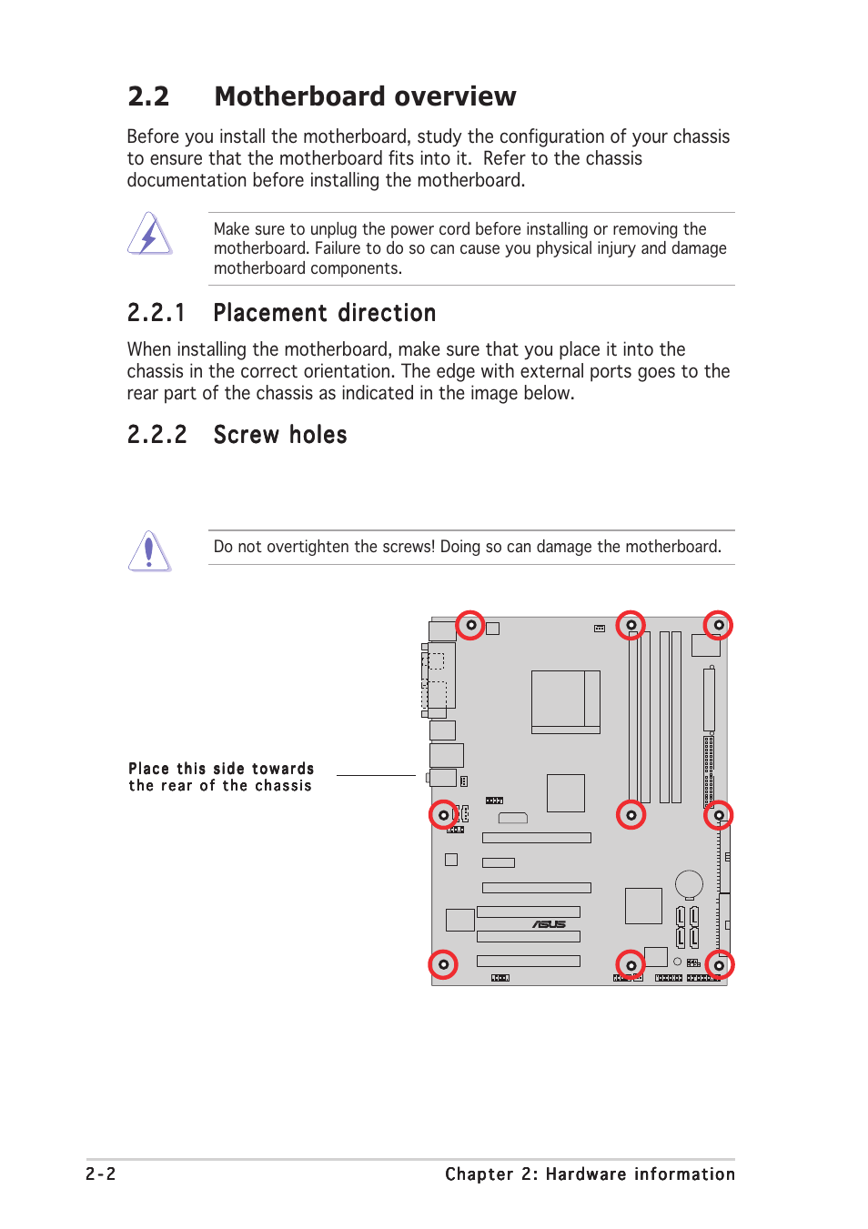 2 motherboard overview | Asus A8R-MVP User Manual | Page 24 / 150