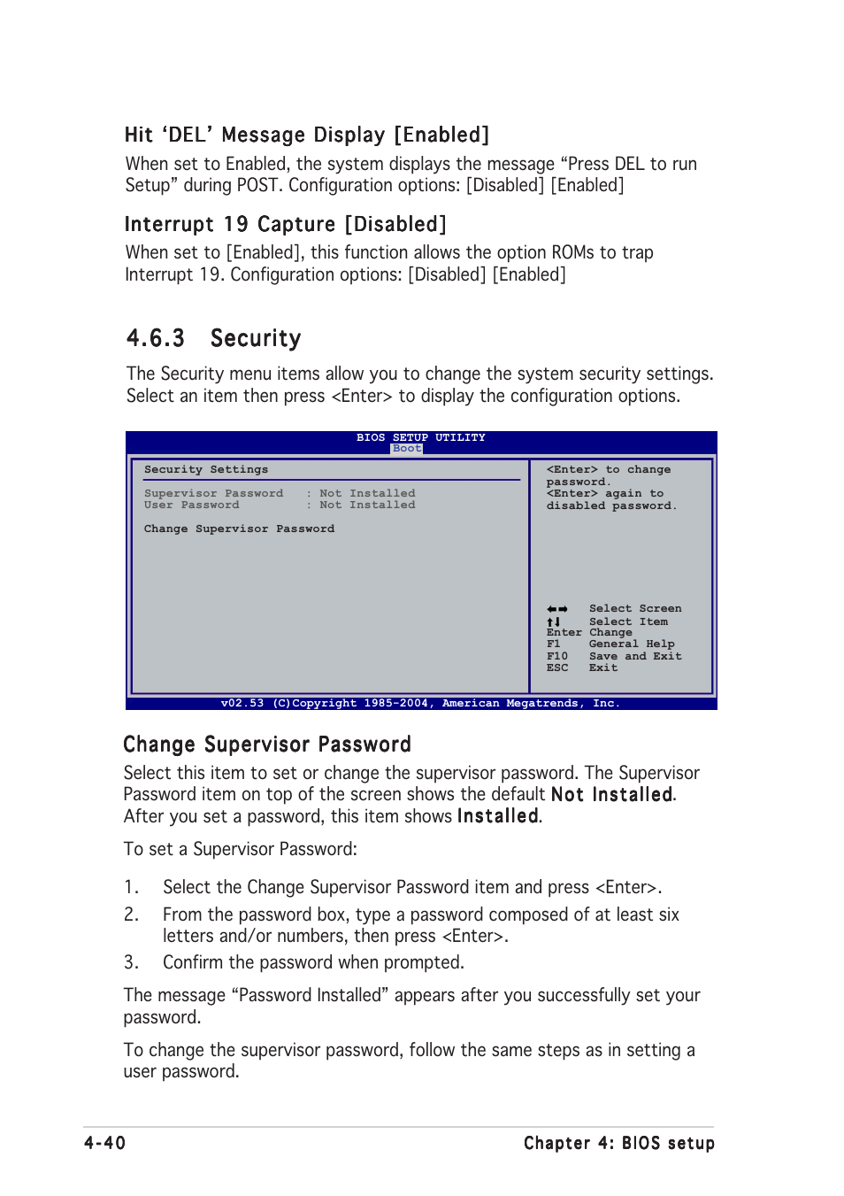 3 security security security security security | Asus A8R-MVP User Manual | Page 96 / 150